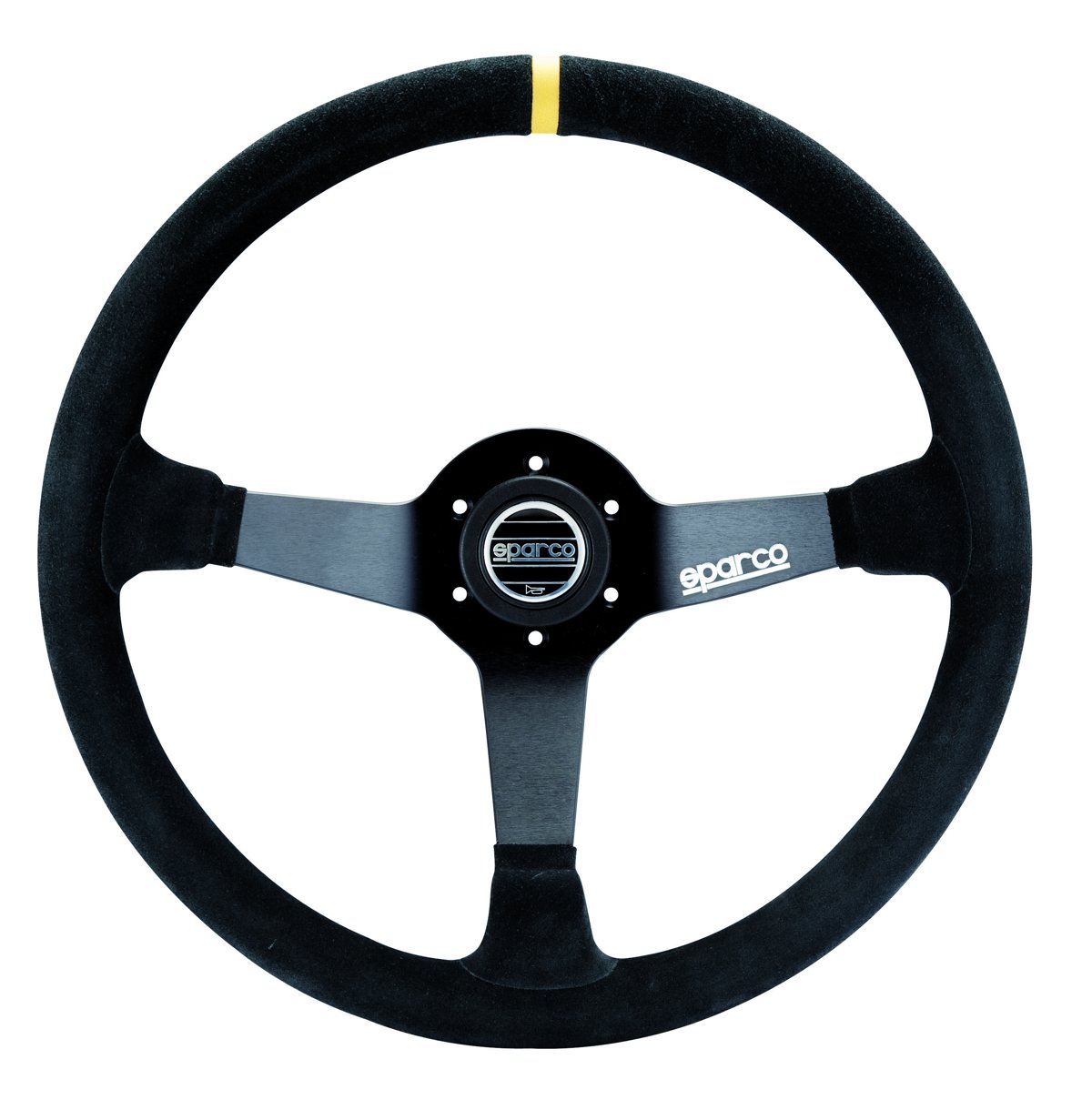 Steering Wheel Sparco R345 Leather black
