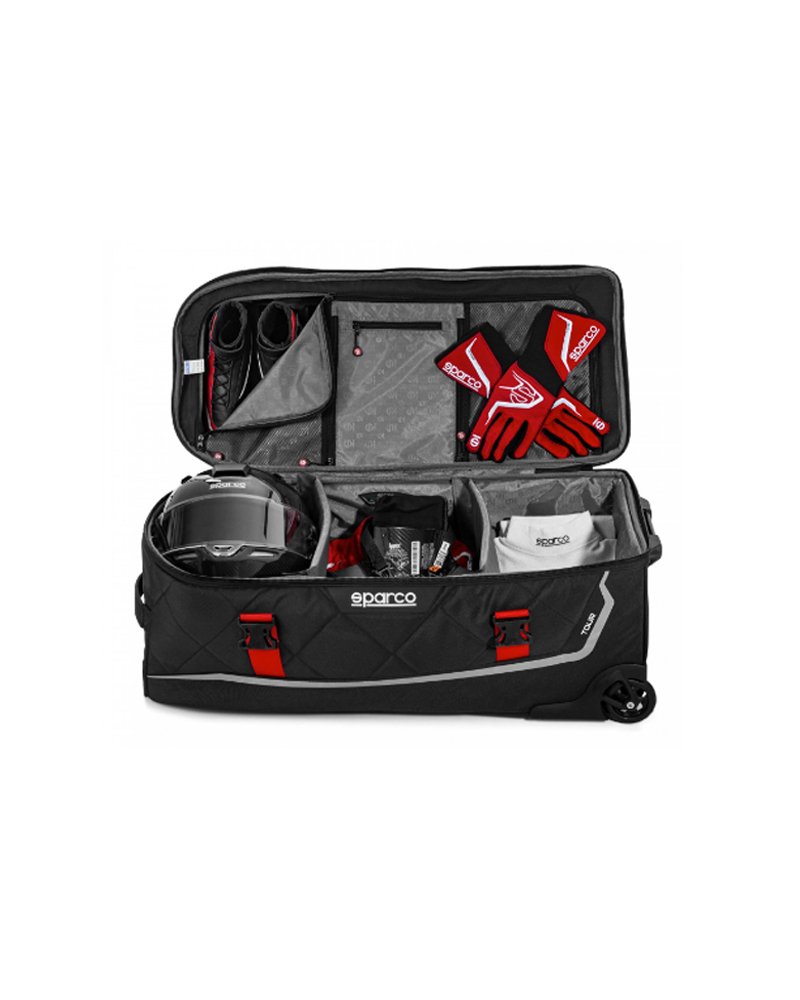 Tasche Sparco Bag Tour Schwarz/Rot