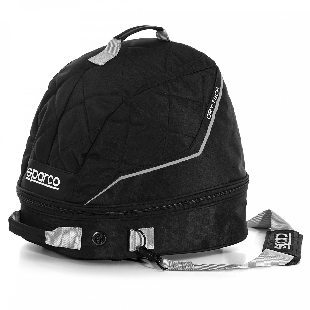 Sparco Dry-Tech Helm und Hans Tasche