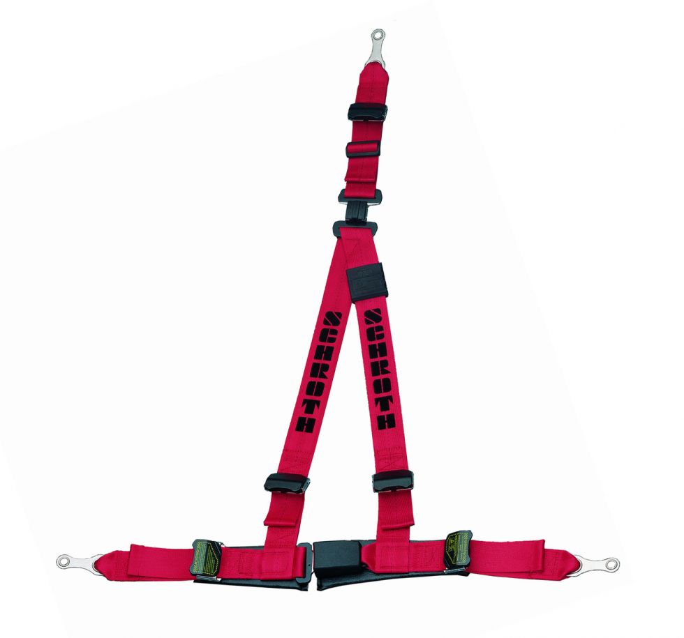 Schroth Rallye 3 asm red/black left