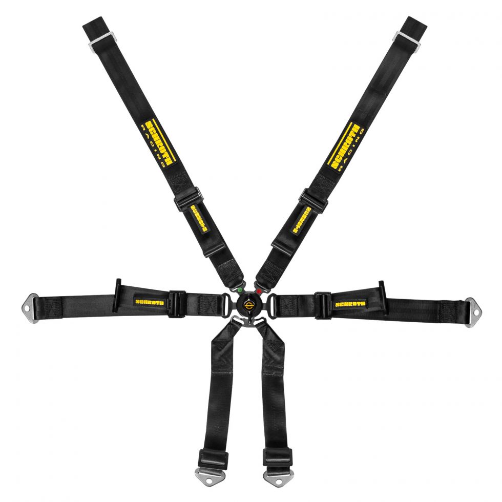 Harnais Schroth Profi Porsche 991 2x2 Noir