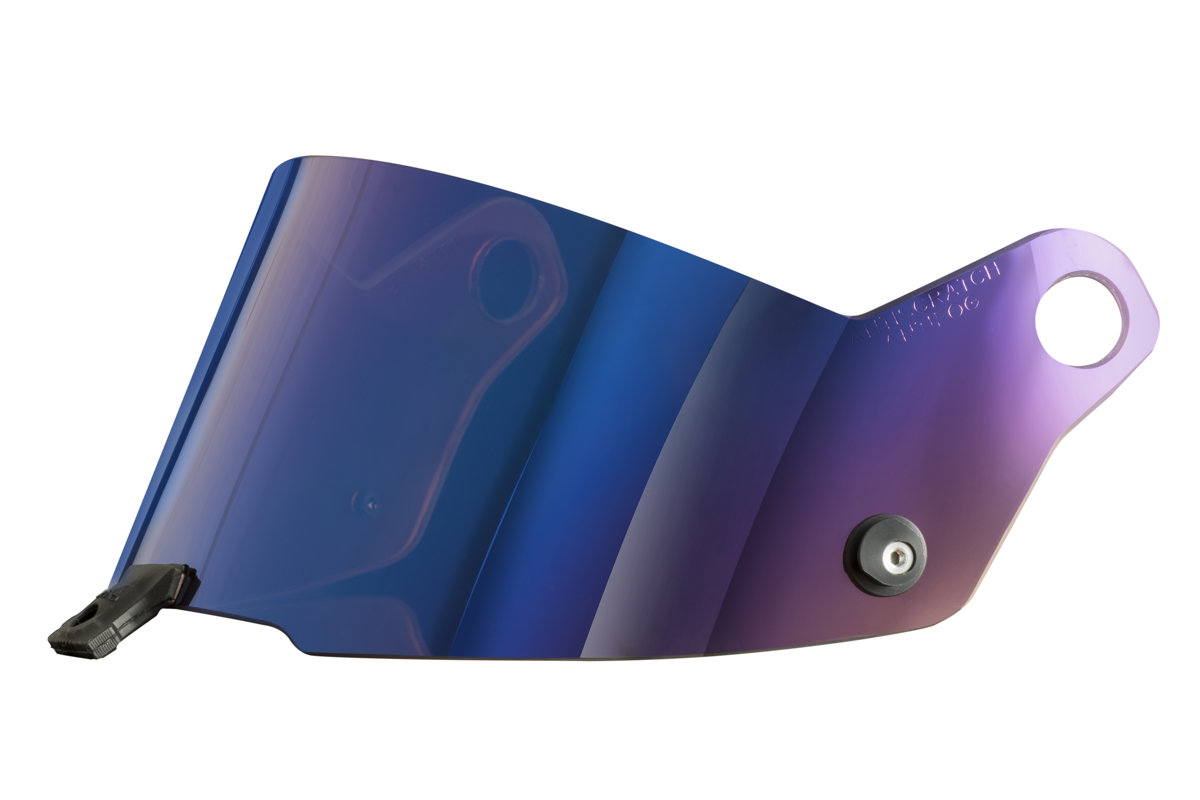ST5 visor Iridium Blue dark