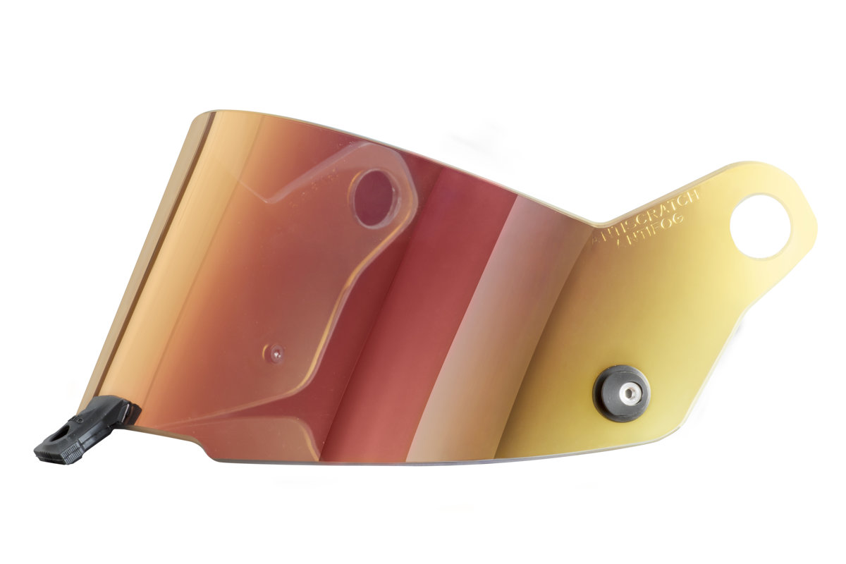 ST5 visor Iridium Red medium