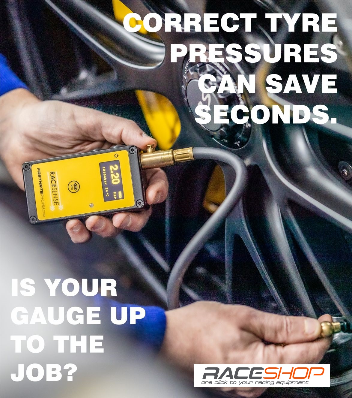 RaceSense Tyre gauge